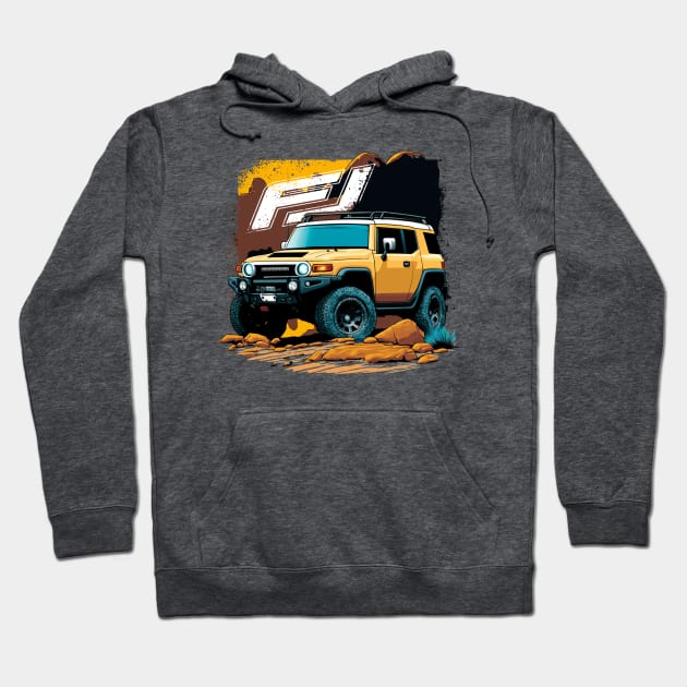 Vintage Style FJ Cruiser Hoodie by Kid Relic